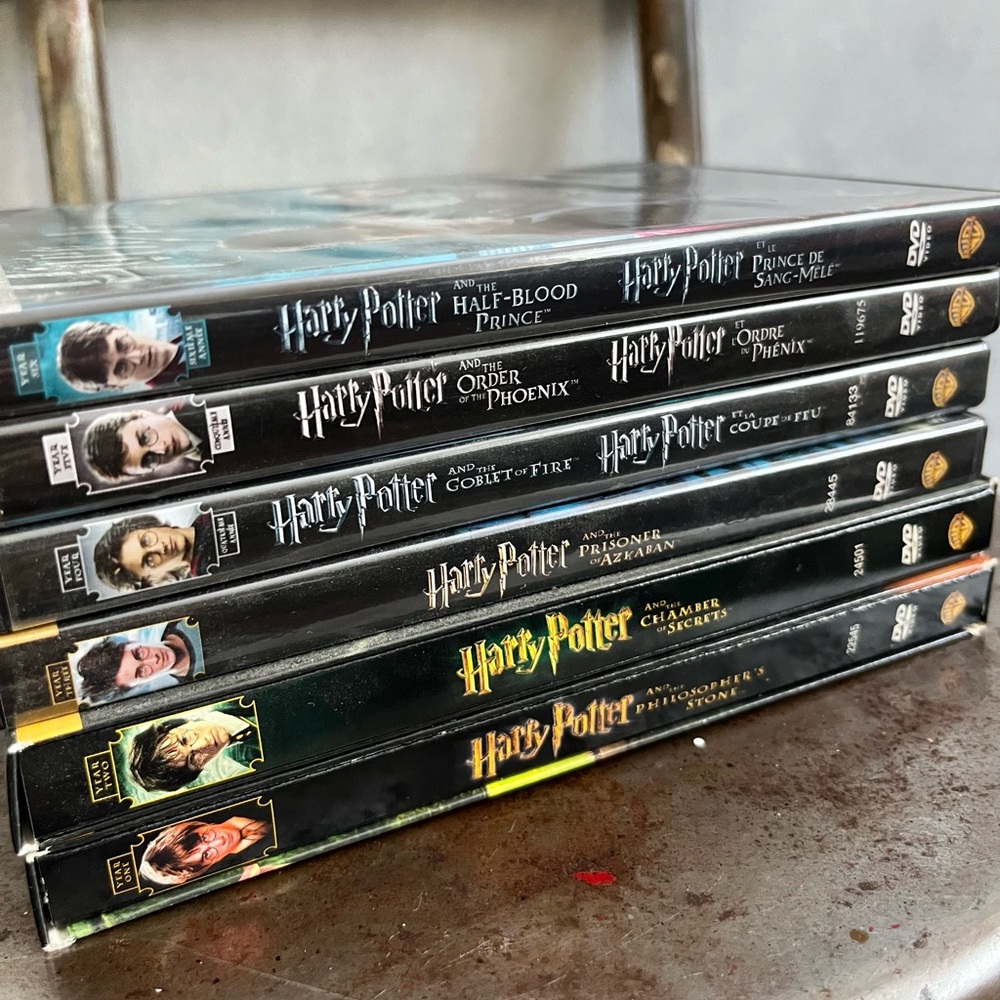 Harry Potter DVD Collection Vintage Y2K